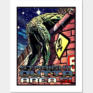 Straight Outta Area 51 Posters and Art